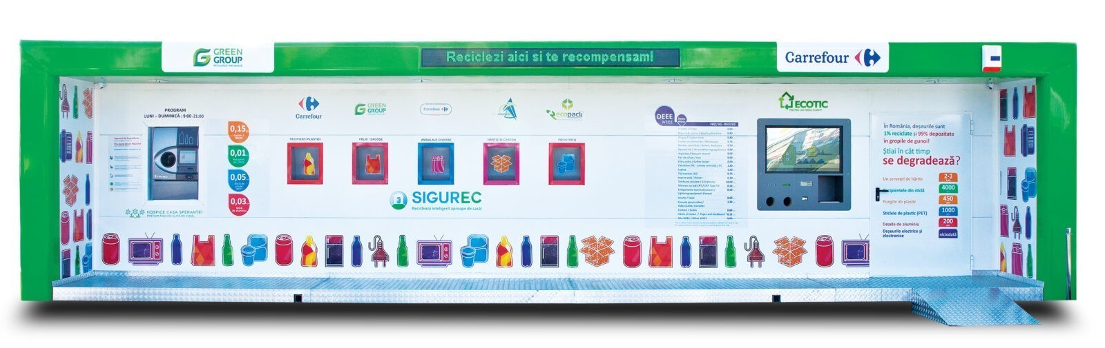 ECOTIC-SIGUREC Partnership: another important crossroads on the WEEE collection and recycling map in Romania