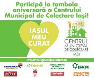 Iasul meu curat! – campanie de colectare la CMCI, 10 martie – 10 aprilie