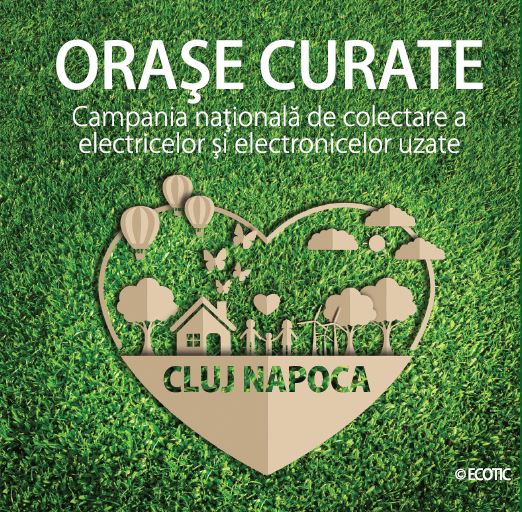 Campania ECOTIC „Orașe Curate” ia startul în Cluj-Napoca