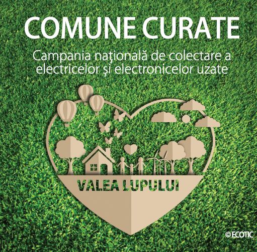 O nouă campanie ECOTIC, „Comune Curate”, ia startul în Valea Lupului, județul Iași