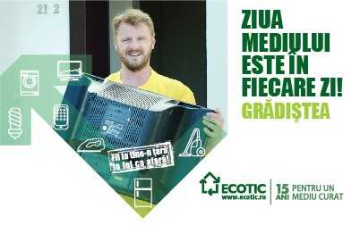 ZIUA MEDIULUI ESTE ÎN FIECARE ZI:  GRĂDIȘTEA, 11 – 12 IUNIE 2021
