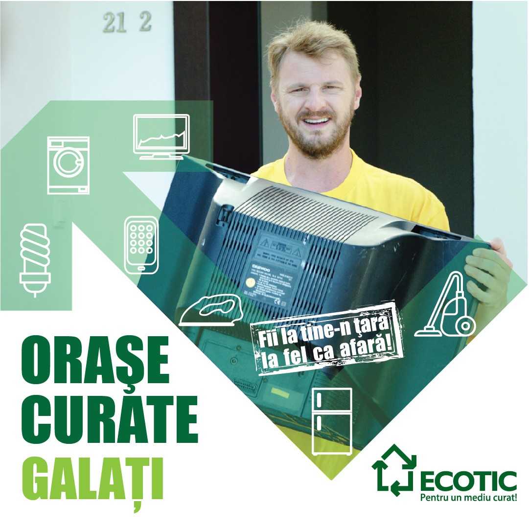 ORAȘE CURATE: GALAȚI, 27 SEPTEMBRIE – 15 OCTOMBRIE 2021