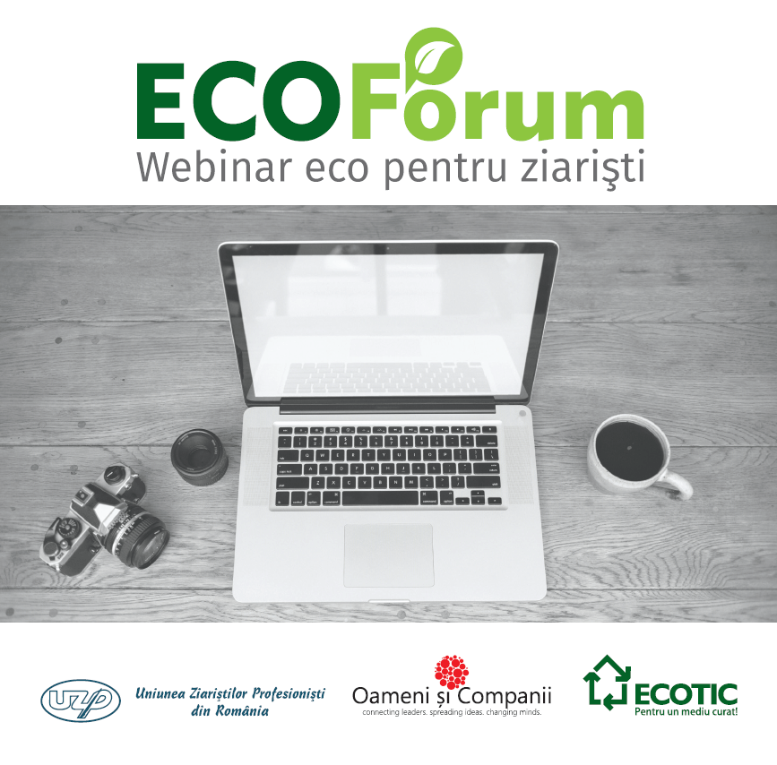 EcoForum – webinar dedicat jurnaliștilor pe tema managementului și reciclării deșeurilor