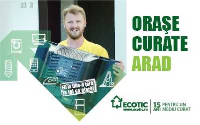 ORAȘE CURATE: ARAD, 11 OCTOMBRIE – 11 NOIEMBRIE  2021