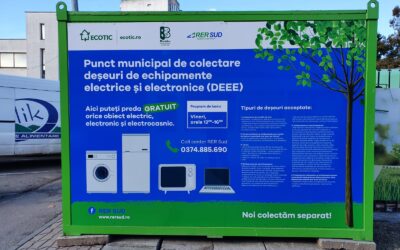 Puncte noi de colectare a deșeurilor electrice, electronice și electrocasnice vor fi inaugurate în orașul Buzău