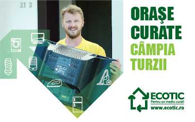 ORAȘE CURATE: CÂMPIA TURZII, 29 MARTIE -2 APRILIE 2022