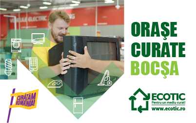 ORAȘE CURATE: BOCȘA, 18 MAI 2022