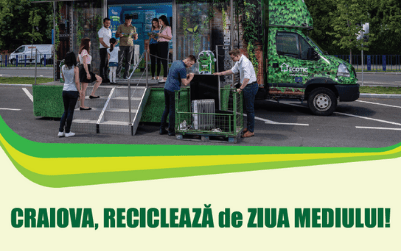 Craiova reciclează de Ziua Mediului!
