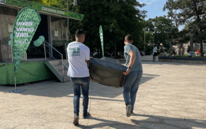 More than 150 people handed over electrical waste in the Craiova campaign