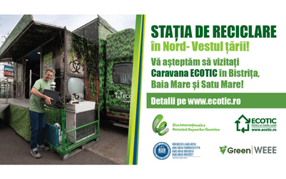 The Recycling Station reaches Bistrita, Baia Mare and Satu Mare