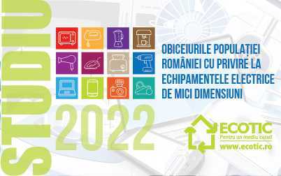 Doar 8,4% din gospodării se debarasează corect de aparatele electrocasnice mici uzate