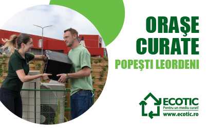 Campanie de colectare deșeuri electrice cu premii în Popești Leordeni și Chiajna