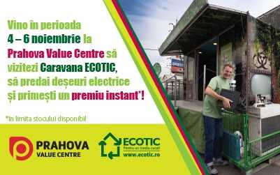 Caravana ECOTIC la Prahova Value Centre