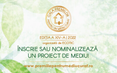 Last week of registrations in the Awards Gala for a Clean Environment!