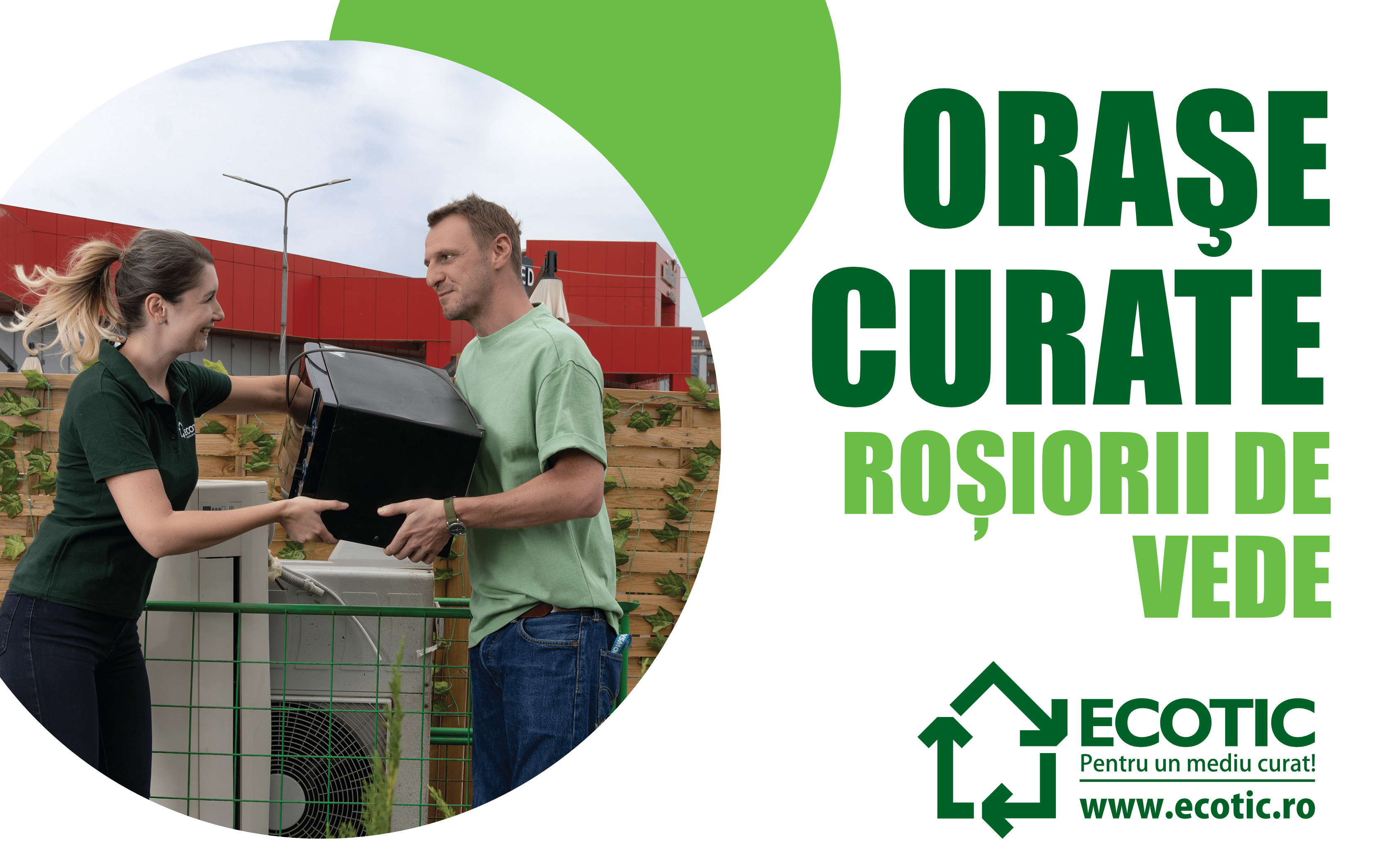 ORAȘE CURATE ROȘIORII DE VEDE 3 – 7 APRILIE