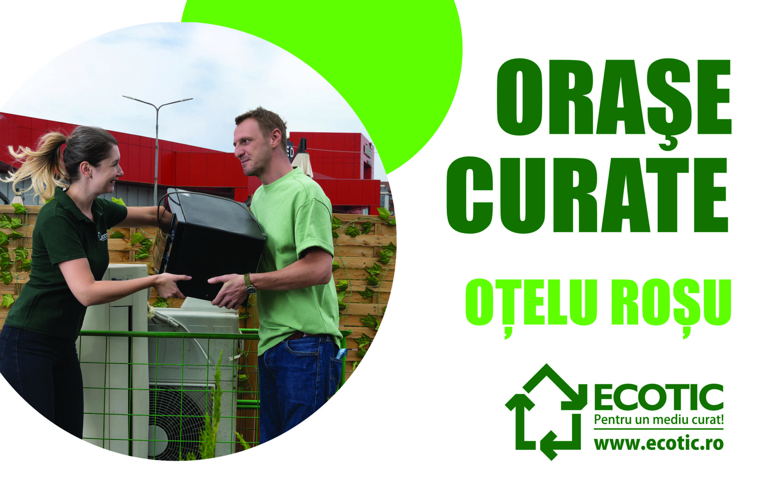 ORAȘE CURATE OȚELU ROȘU, 5 – 11 mai 2023