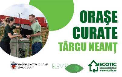 ORAȘE CURATE TÂRGU NEAMȚ 22-23 SEPTEMBRIE 2023