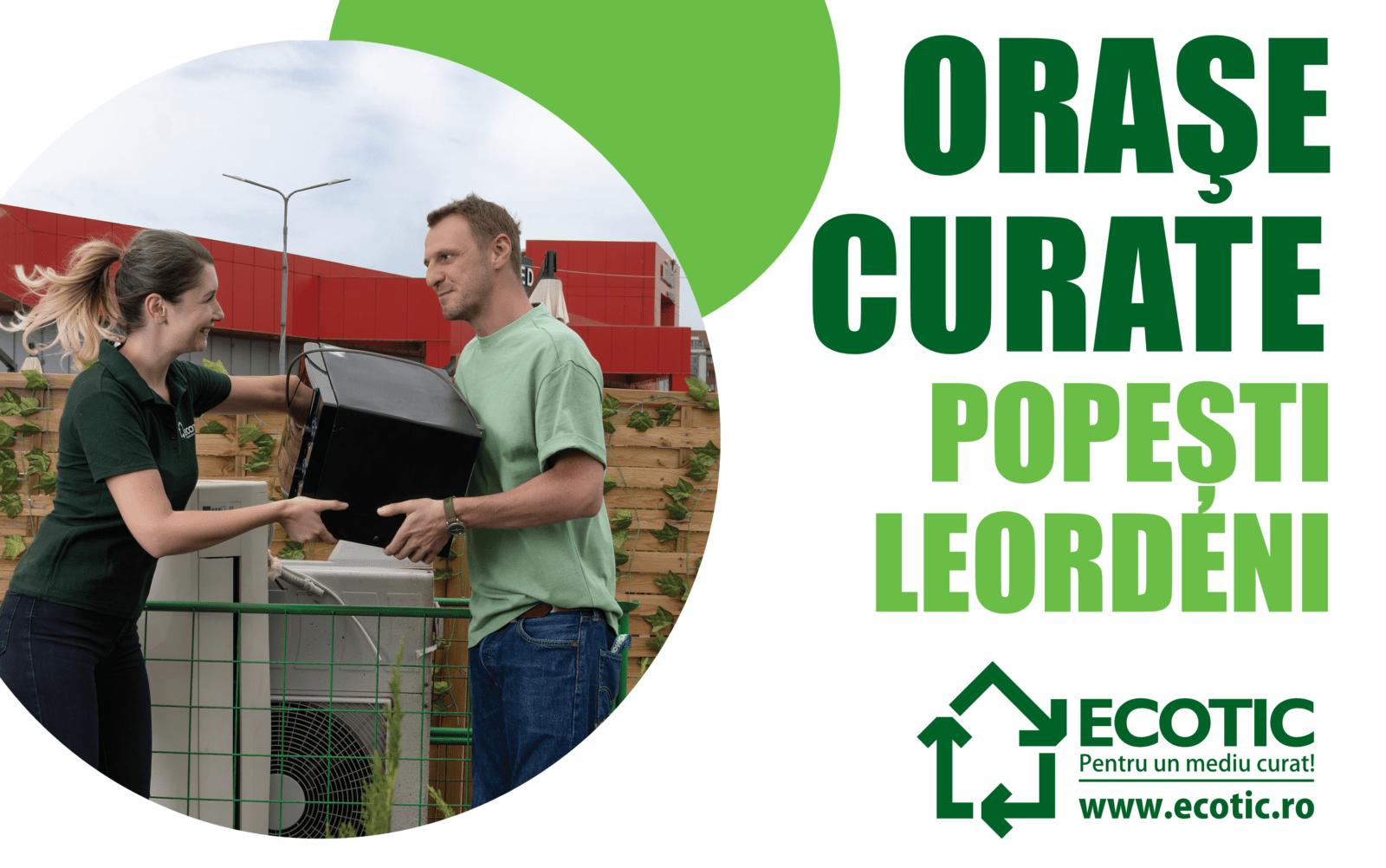 ORAȘE CURATE POPEȘTI LEORDENI 25 SEPTEMBRIE – 1 OCTOMBRIE 2023