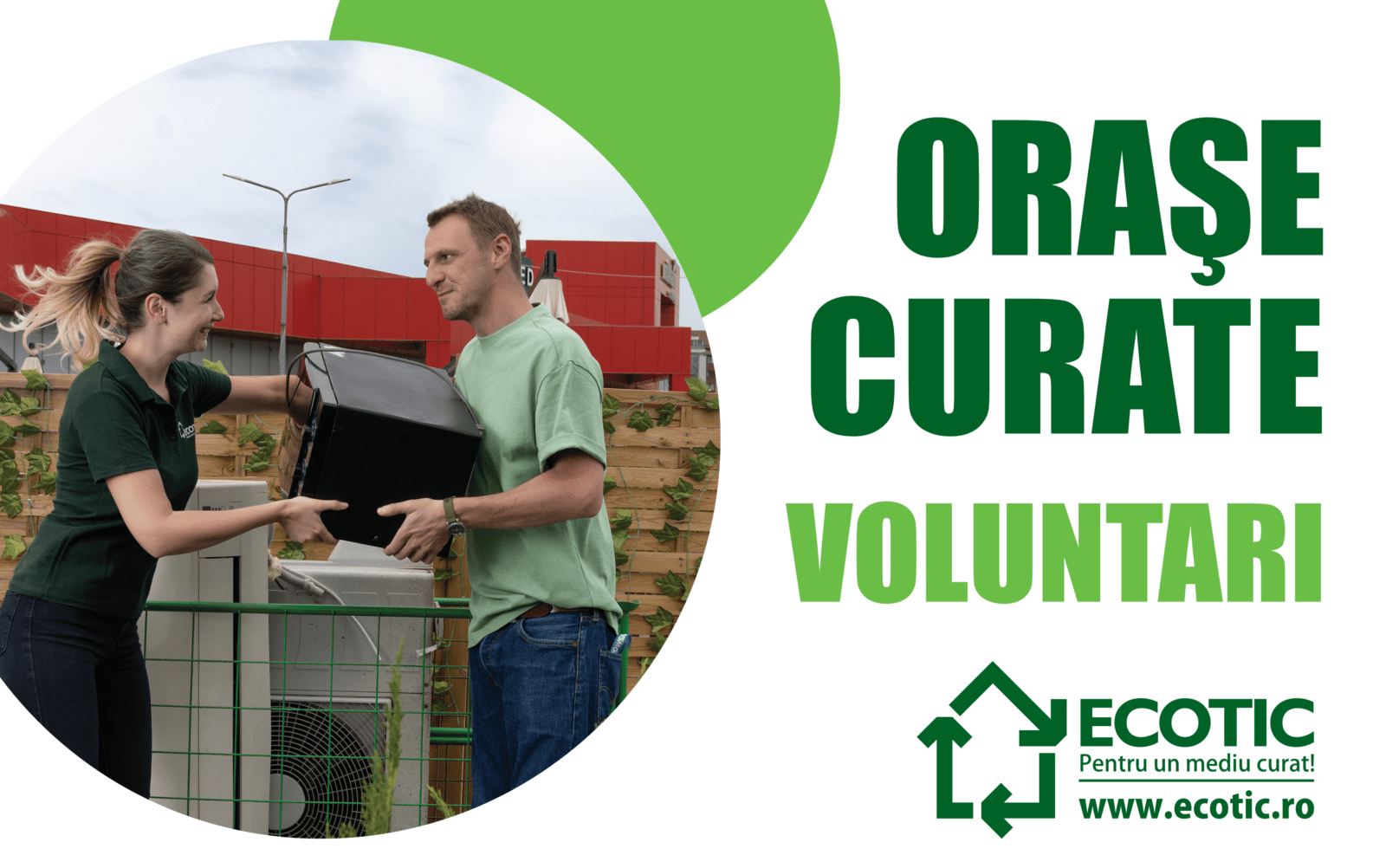 ORAȘE CURATE VOLUNTARI 16 – 21 OCTOMBRIE 2023