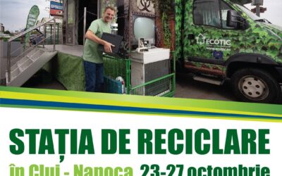 Caravana ECOTIC a oprit în stația de reciclare de la Cluj – Napoca