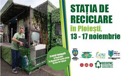 Caravana ECOTIC oprește în stația de reciclare din Ploiești