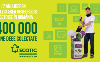ECOTIC: lider în domeniul managementului deșeurilor electrice
