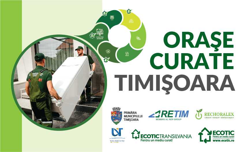 ORAȘE CURATE TIMIȘOARA, 1-30 septembrie