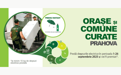 ORAȘE CURATE ȘI COMUNE CURATE PRAHOVA – 1-26 SEPTEMBRIE 2025