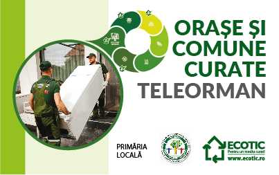 ORAȘE ȘI COMUNE CURATE TELEORMAN noiembrie-decembrie 2025