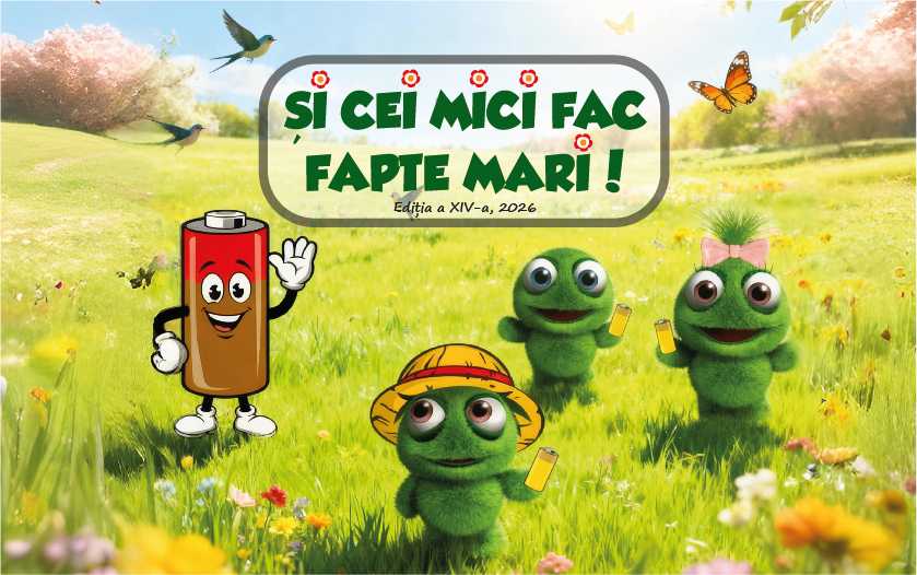 ECOTIC BAT lansează o nouă ediție a programului național  „Și cei mici fac fapte mari”