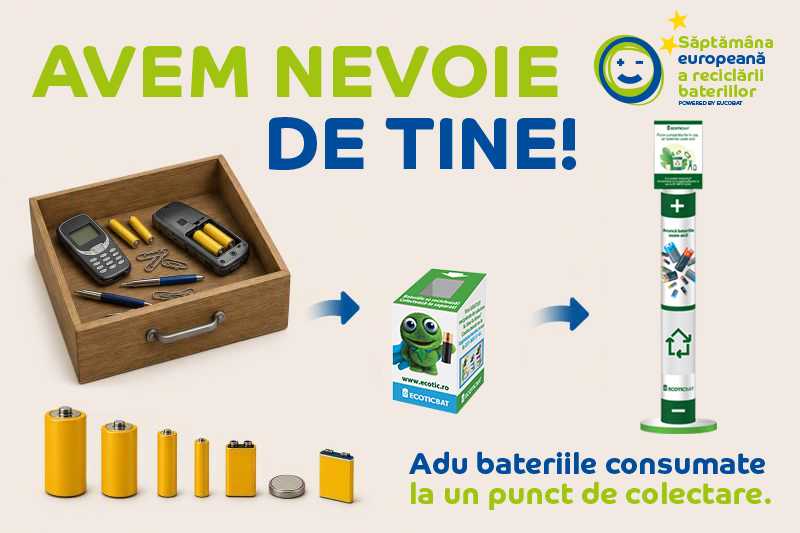 September 9th European Battery Recycling Day: Every recycled battery counts!